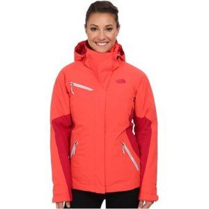 NORTH FACE CINNABAR TRICLIMATE 3 in 1 Jacket Coral Pink